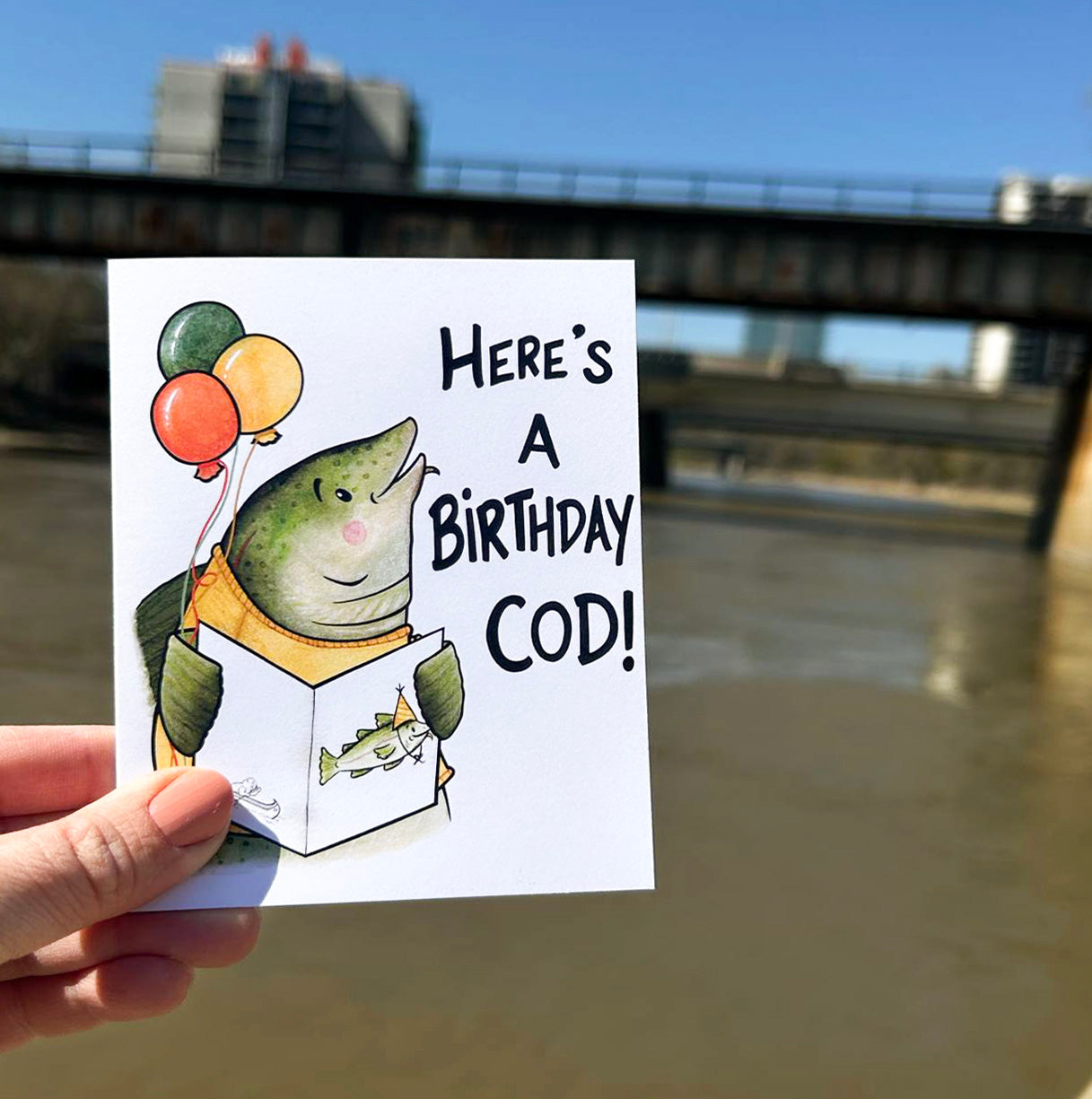 Here's A Birthday Cod!