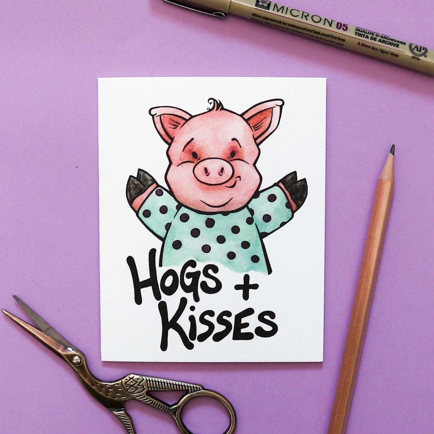 Hogs + Kisses