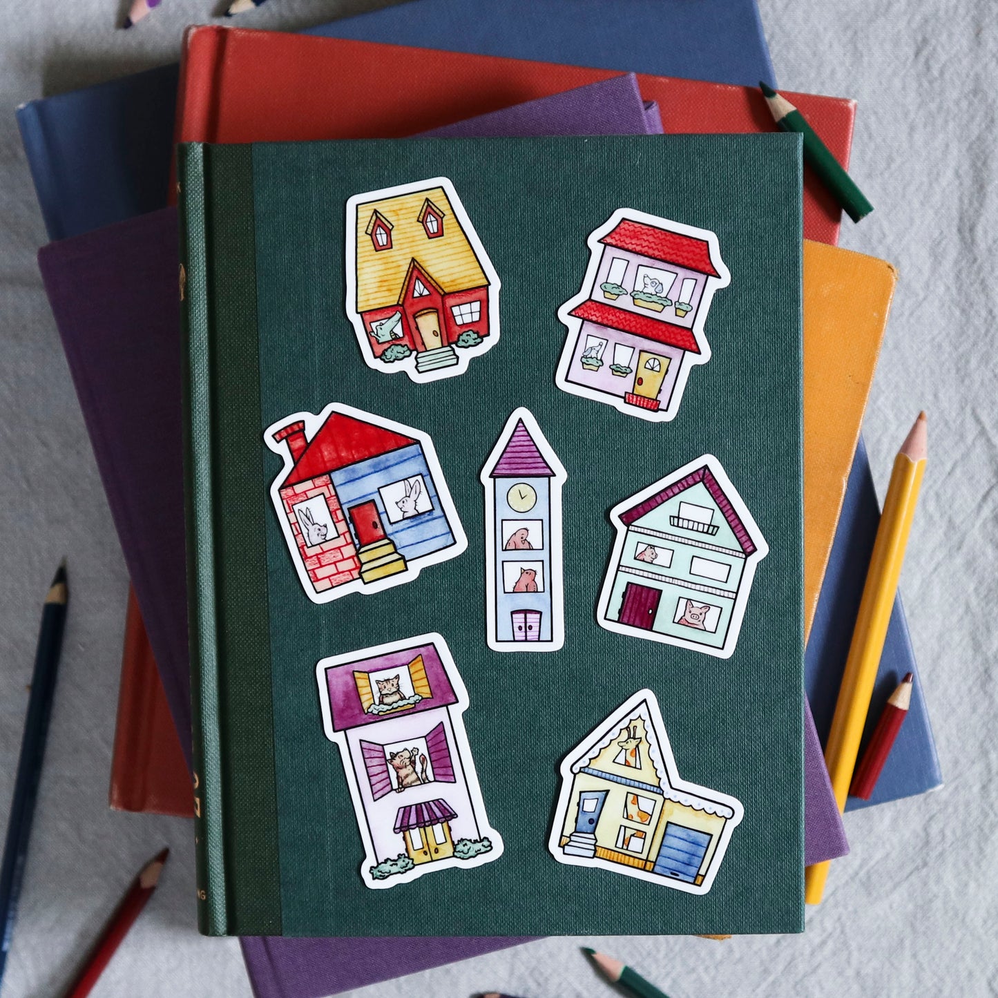 House Sticker Pack
