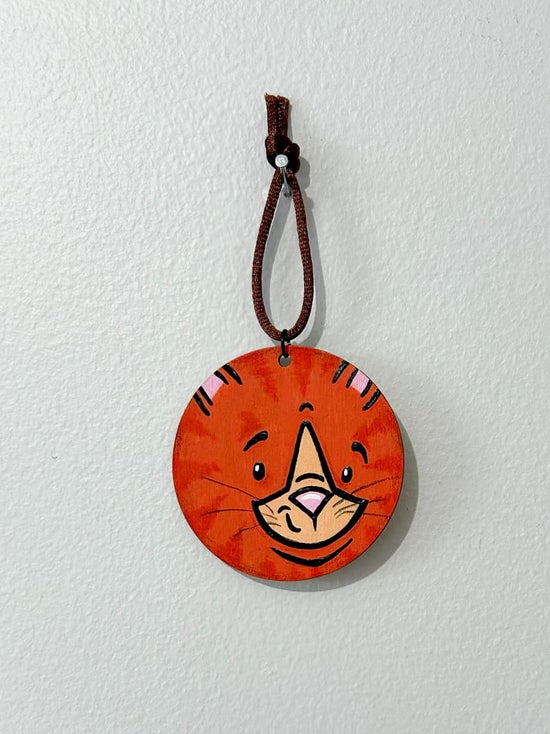 Orange Cat Ornament