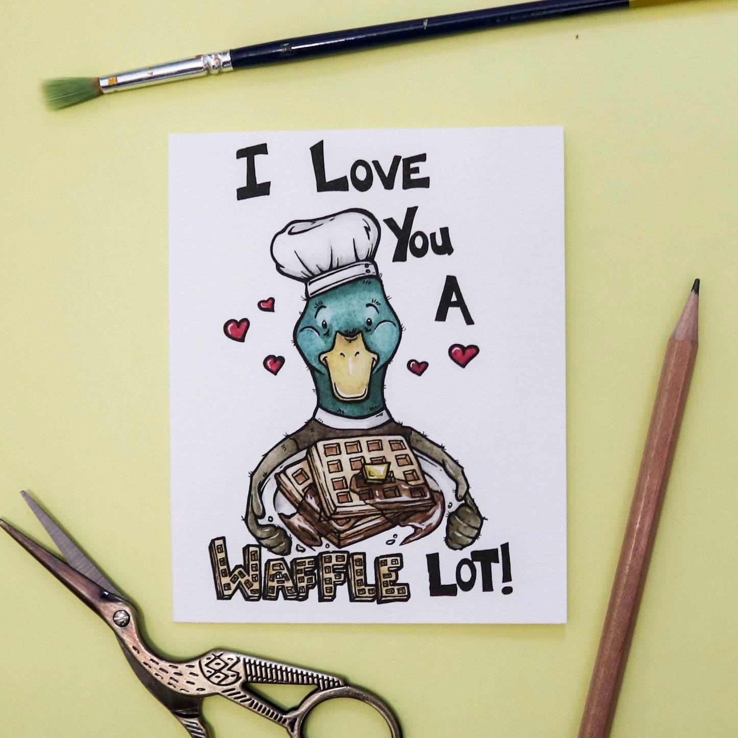 I Love You a Waffle Lot!