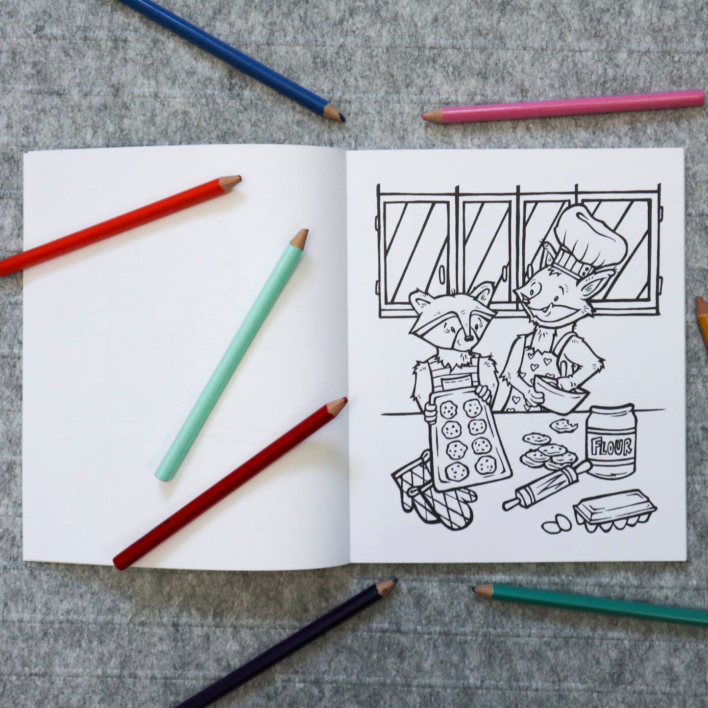 Colouring Book - Wood You Like To Colour?