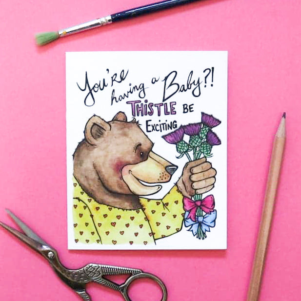 You're Having a Baby?! Thistle Be Exciting!