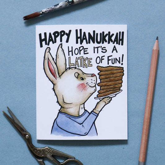 Happy Hanukkah Hope It's a Latke Of Fun