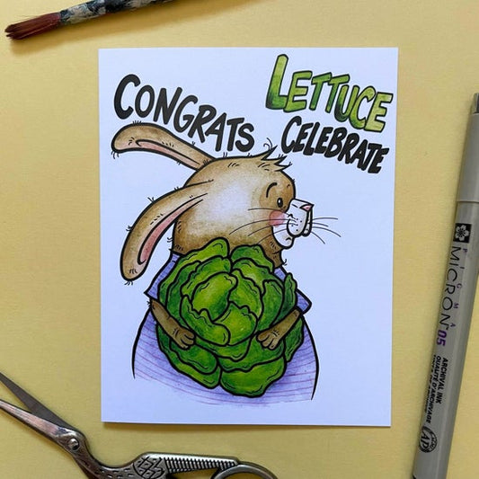 Congrats Lettuce Celebrate