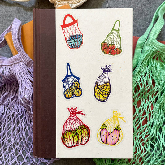 Grocery Market Sticker Pack