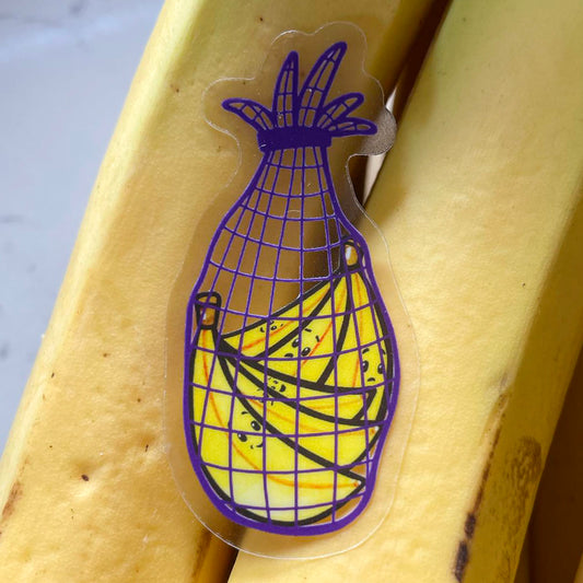 Produce Bag Sticker - Bananas