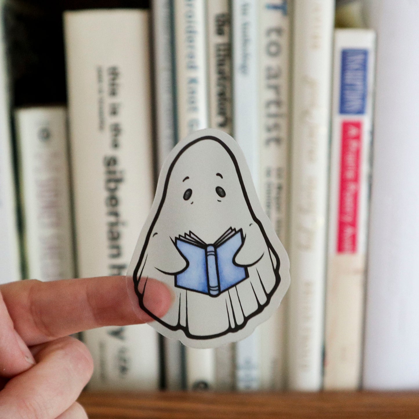 Transparent Ghost Sticker Pack