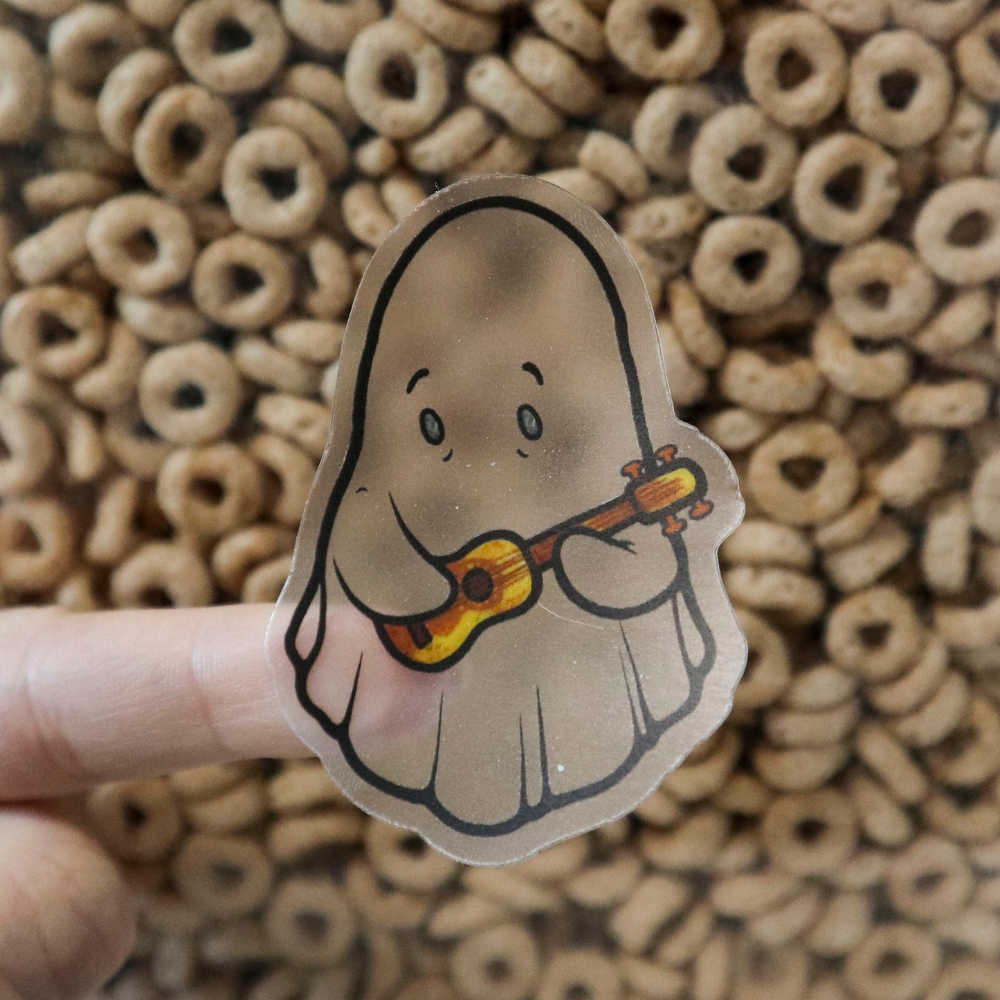 Transparent Ghost Sticker Pack